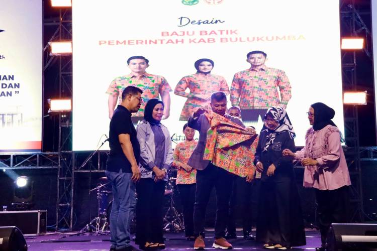 Batik Baru ASN Bulukumba Resmi Diluncurkan, Usaha Batik Pertama di Bulukumba