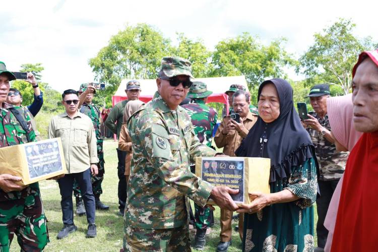 Bupati Andi Utta Nilai Pembangunan TMMD Lebih Berkualitas dan Efektif