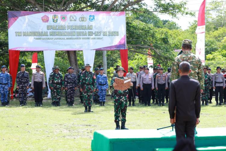 Bupati Andi Utta Nilai Pembangunan TMMD Lebih Berkualitas dan Efektif