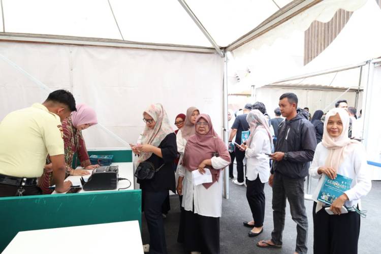 Layani Penukaran Uang Rupiah, Pertama Kalinya Serambi Sultan Lontara Hadir di Bulukumba