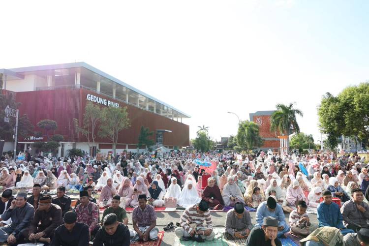 Shalat Idul Fitri 2026 Dipusatkan di Pelataran Gedung Ammatoa