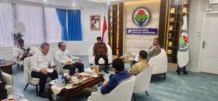 Bupati Andi Utta Temui Mendes, Bahas Pengembangan Desa Tematik dan Ketahanan Pangan