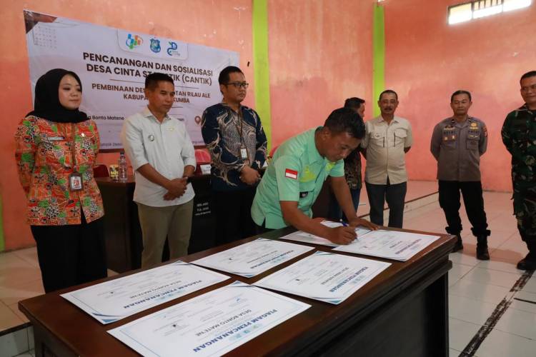 Pencanangan Desa Cantik: Tiga Desa di Rilau Ale Siap Jadi Percontohan Pembangunan Berbasis Data