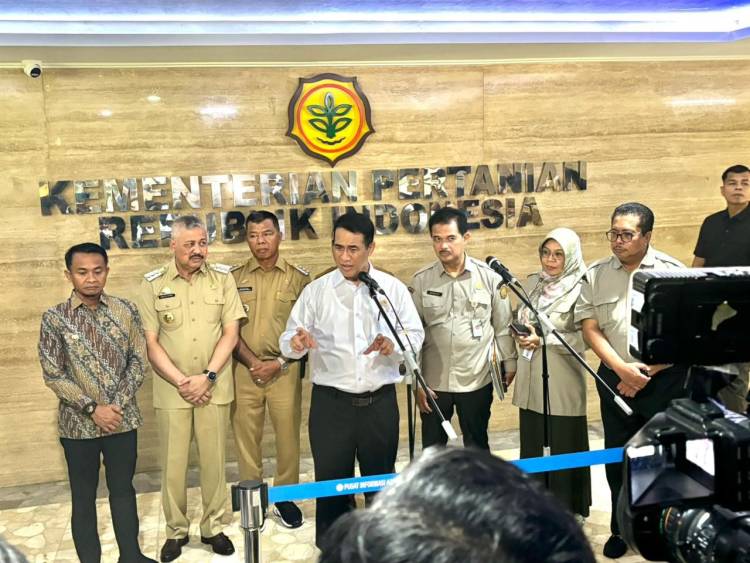 Mitigasi Dampak Kekeringan, Bupati Andi Utta Ikuti Rakor Kementan