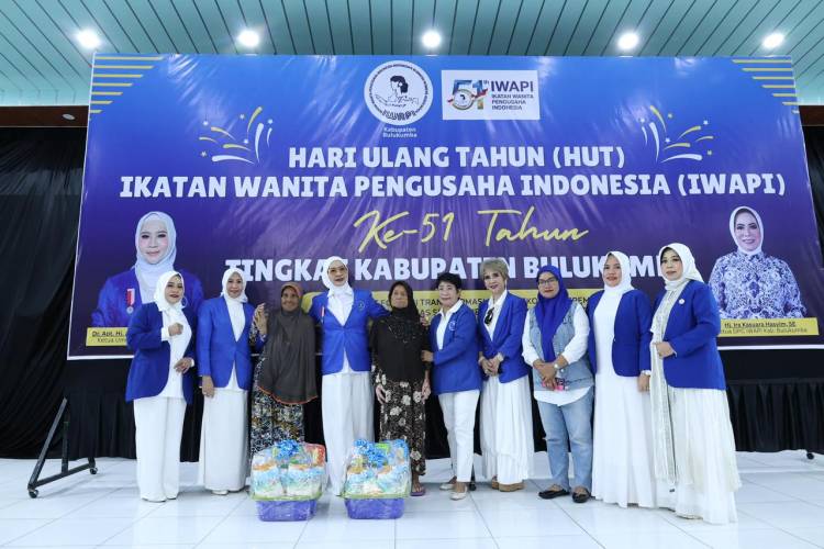 Momentum HUT, Wabup Edy Manaf Harap Sinergi IWAPI dan Pemda Bulukumba