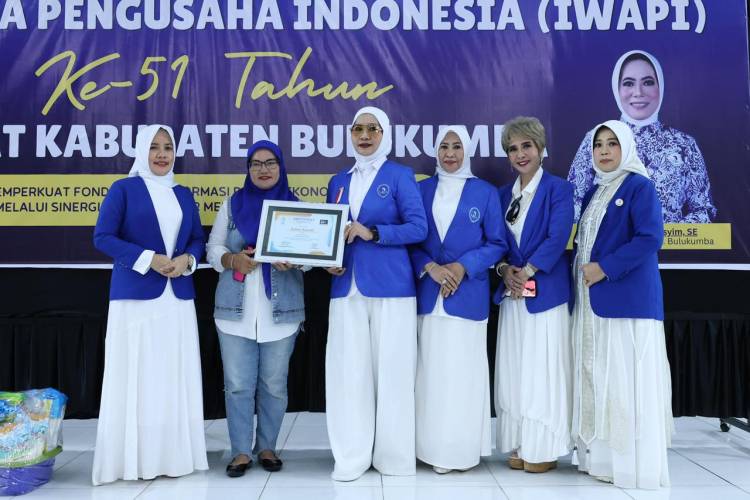 Momentum HUT, Wabup Edy Manaf Harap Sinergi IWAPI dan Pemda Bulukumba