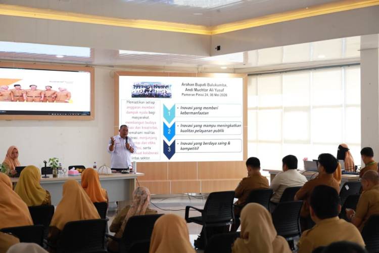 Bulukumba Menuju Kabupaten "Sangat Inovatif":  100 ASN Ikuti Coaching Clinic IGA Award di Gedung Pinisi