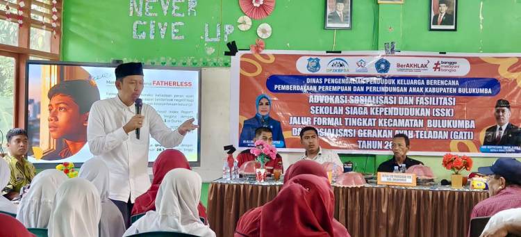 Ancaman Fatherless, DP2KBP3A Aktif Sosialisasi Gerakan Ayah Teladan