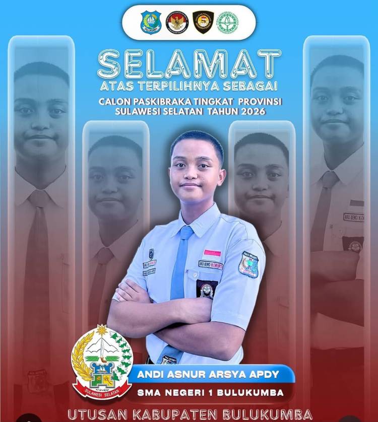 Empat Putra-Putri Terbaik Bulukumba Lolos Calon Paskibraka Provinsi Sulsel 2026