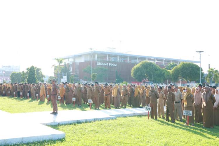 Apel Senin, Bupati Andi Utta: Kedisiplinan Menentukan Kualitas Hidup