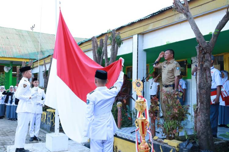 Bupati Andi Utta Ajak Wujudkan Sekolah Aman, Ramah Anak dan Bebas Perundungan di Hari Pertama Tahun Ajaran Baru