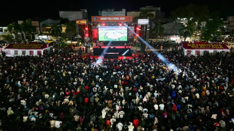 Sukses Nobar Piala Dunia 2026 di Lapda, Belasan Ribu Warga Bulukumba Saksikan Spanyol Juara