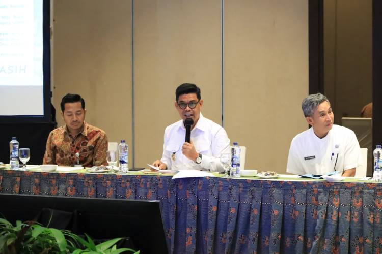 Wabup Edy Manaf Paparkan Komitmen Perlindungan Pekerja pada Wawancara Jamsostek Award Sulsel 2026