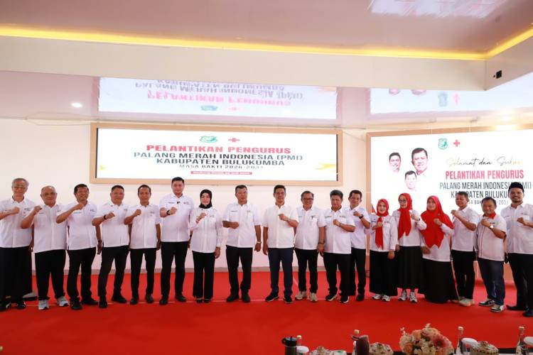 Lantik Pengurus PMI Bulukumba, Adnan Purichta: Dari Dulu Pak Bupati Miliki Jiwa Kemanusiaan