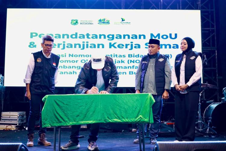 Gunakan Data Bersama, Pemkab Bulukumba dan ATR/BPN Luncurkan Integrasi NIB-NOP