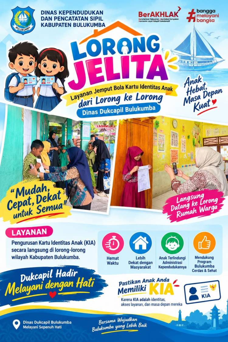 LORONG JELITA Lolos Seleksi Administrasi KIPP-PRO 2026, Bulukumba Siap Bersaing di Taraf Nasional