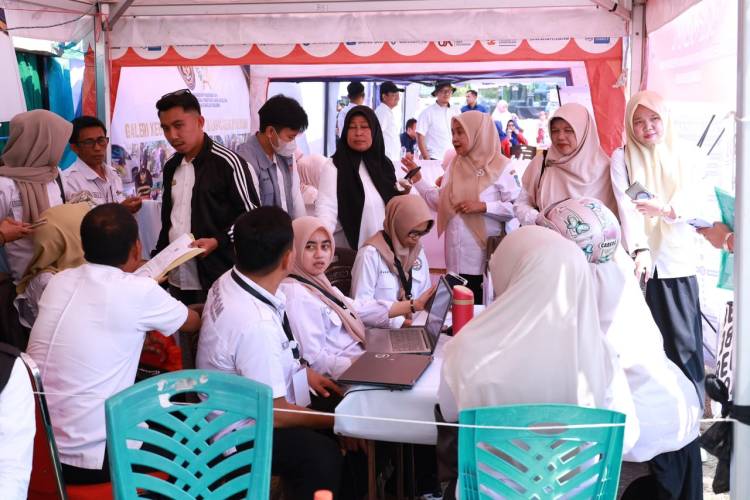 Tak Hanya Layani Masyarakat, Melalui BKPSDM, ASN Mendapat  Layanan Kepegawaian di Jambore Pelayanan Publik
