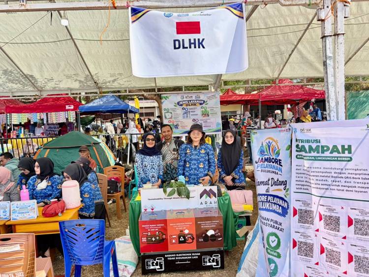 DLHK Bulukumba Hadirkan Uji Air Gratis hingga Tukar Sampah Jadi Sembako, Siap Layani Warga Kajang