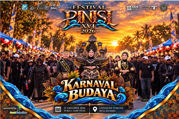 Festival Pinisi 2026 Siap Digelar, Angkat Budaya Maritim dan Dorong Ekonomi Pariwisata Bulukumba