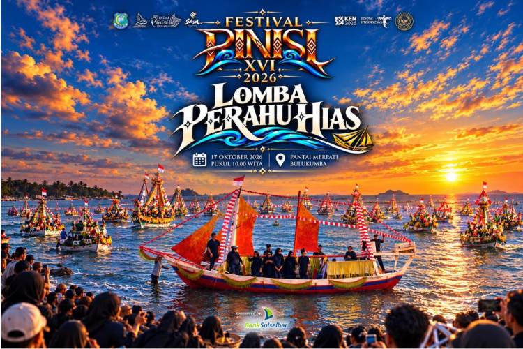 Festival Pinisi 2026 Siap Digelar, Angkat Budaya Maritim dan Dorong Ekonomi Pariwisata Bulukumba