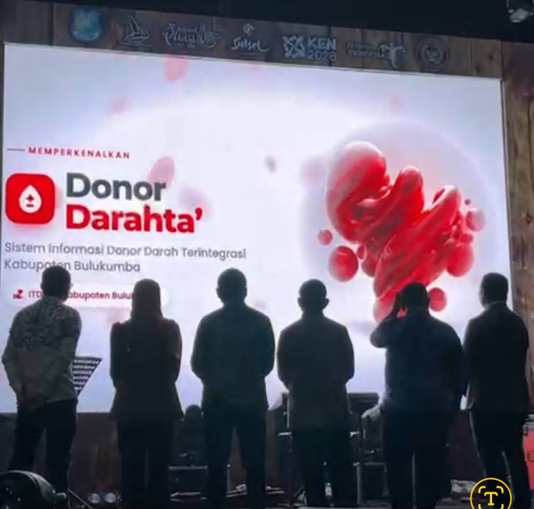 Mudahkan Cari Pendonor, PMI dan Diskominfo Bulukumba Luncurkan Aplikasi Donor Darahta' 